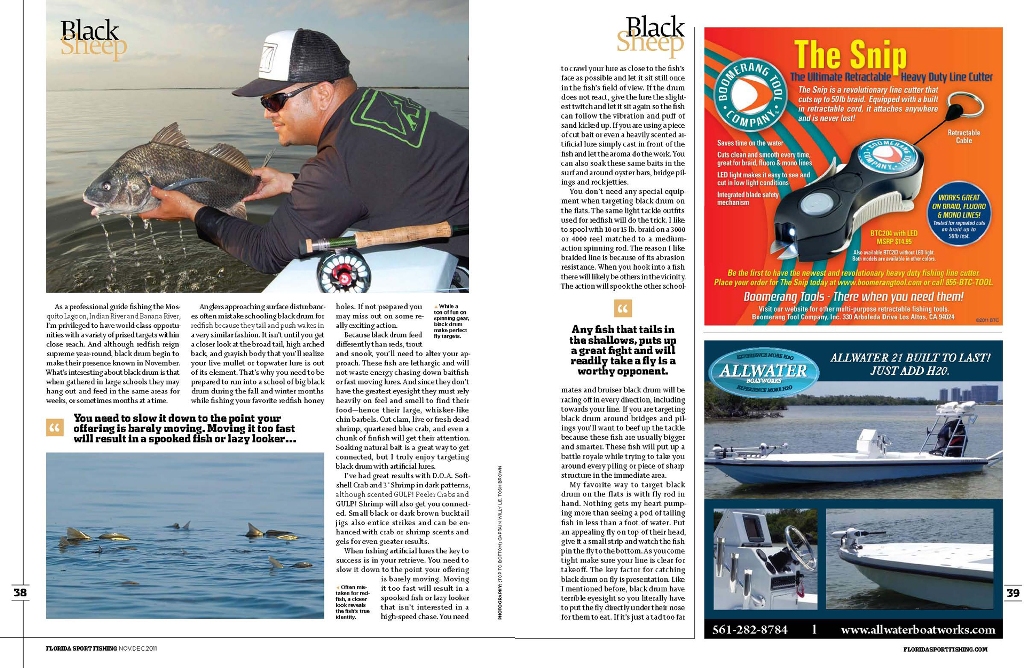 Florida Sport Fishing Magazine – Black Drum